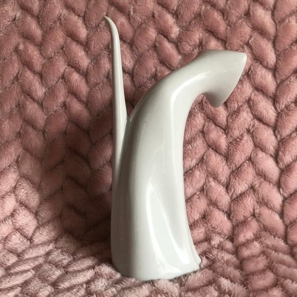 Royal Dux Figurine White Cat - Picture 3 of 4